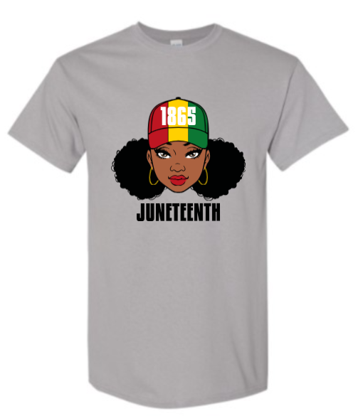 AFRO PUFF GIRL JUNETEENTH