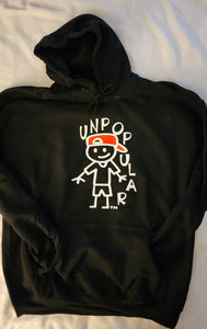 UNPOPULAR™ BOY STICK UNISEX FLEECE PULLOVER HOODIE