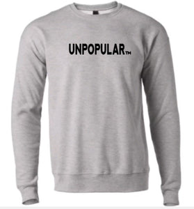 UNPOPULAR™ BASIC UNISEX FLEECE CREW