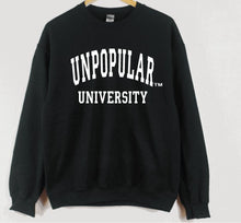 Load image into Gallery viewer, UNPOPULAR™ UNIVERSITY UNISEX FLEECE CREW
