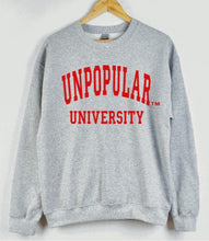 Load image into Gallery viewer, UNPOPULAR™ UNIVERSITY UNISEX FLEECE CREW
