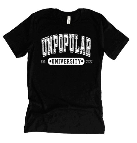 UNPOPULAR UNIVERSITY EST 2022